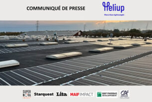 HELIUP lève 16 M€ pour accélérer l’industrialisation de ses panneaux solaires légers